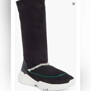 LONGCHAMP WOMENS BLACK BOOTS SOLD OUT IN STORES SIZE 9 NEW IN BOX BOOT BAG INCL